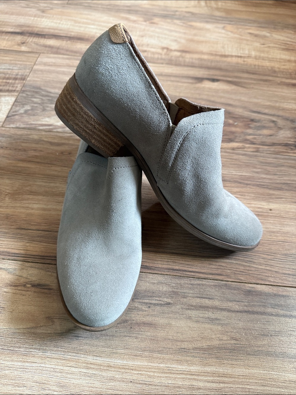 Toms Suede Slip-On Ankle Loafers